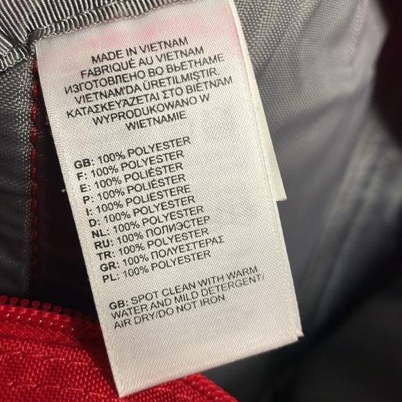 Supreme XNorthface red/grey fanny/belt bag - Picture 10 of 11